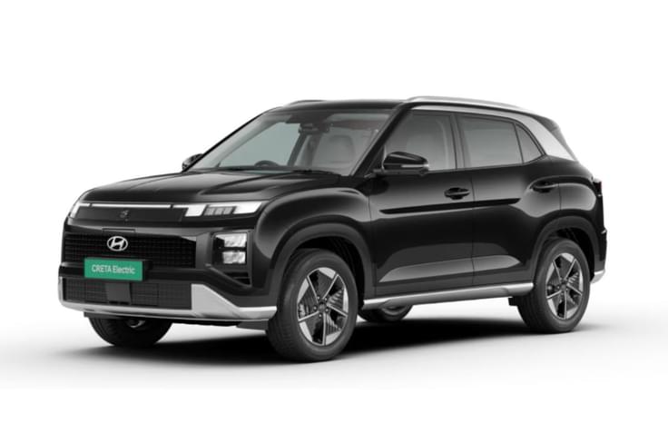Single tone: Abyss Black Hyundai Creta Electric Abyss Black